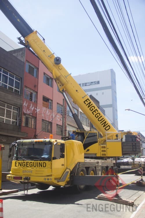 Locação de guindaste Campo Belo